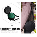 5.5/6 inch Tongue Drum Shoulder Bag Hand Pan Tank Drum Adjustable Carry Pou
