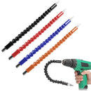 Flexible Shaft Electric Screwdriver Drill Bit Extension Rod (Black 295mm)