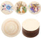 DIY Writing Wedding Decor Round Wood Pieces Wood Circles Ornament Blank Plaque