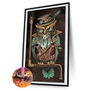 5D DIY Owl Diamond Painting Full Round Drill Rhinestone Home Decoration Craft