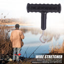 3pcs Fishing Knot Puller Hook Carp Rig Making Tool Fishing Tackle (Black) Newly