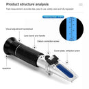 light Tanks For fishery Salinity Refractometer Salinity 0-10% Tester Salt meter