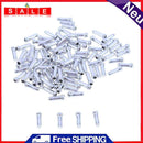 100pcs Aluminum Bike Bicycle Brake Shifter Inner Cable Tips Wire End Cap