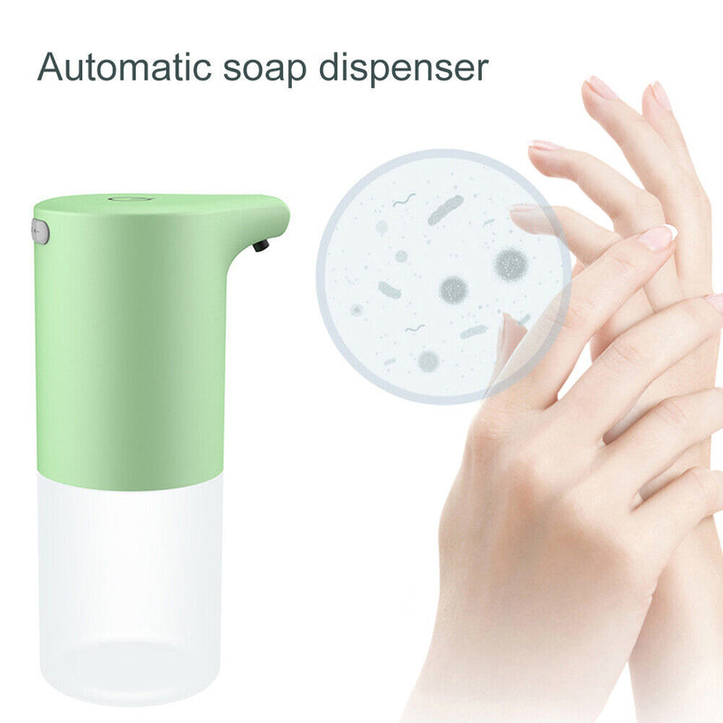 USB Charging Infrared Induction Smart Foaming Liquid Soap Dispenser (Green)