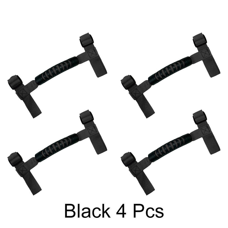 4pcs Car Handle Bar Frame Grab Grip for Jeep Wrangler TJ CJ YJ JK JL 1955-202