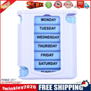 7 Days Pill Case Travel Pillbox Medicine Container Tablet Sorter Organizer