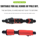 Metal Fishing Reel Seat Deck Rod Clip Holder Fitted Wheel Rubber Cushion To