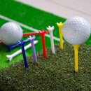 50X Golf Tees Professional Zero Friction 5 Prong 70mm Plastic F1A7 T6V8 Y6D8
