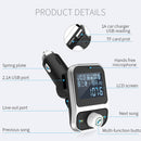 Car MP3 Player Bluetooth - Compatible Handsfree Call Car Cigarette Lighter-147605