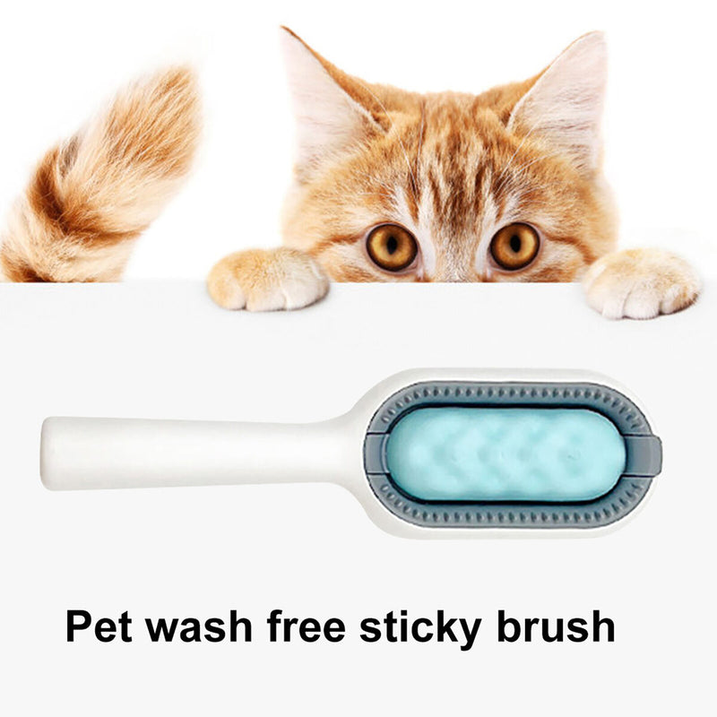 #A Pet Grooming Brush - Removes Loose Undercoat Gently Tool for Dogs Cats Rabbit