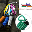 Motorcycle Scooter Anti Thief Security Alarm Disc Lock Spring Reminder Cable