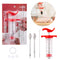 Stainless Steel Needle BBQ Flavor Injector Roast Meat Spice Sauce Syringe S