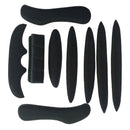 27pcs Cycling Helmet Inner Pads Kit Sealed Sponge for Motorcycle (Black)