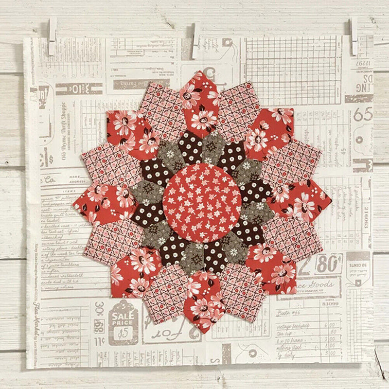 Sunflower Quilting Template Set DIY Acrylic Cutting Sewing Patchwork Art Cr