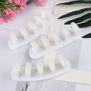 3 in 1 Nail Holder Practice Training Display Stand w/15pcs Nail Tips (White