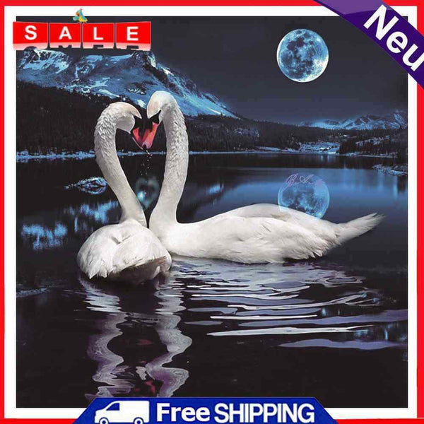 powlance diamond painting kits deers DIY full drill round embroidery pack set cross