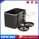 #A Car Tissue Storage Box Phone Drinks Cups Tray Holder Foldable Drawer Organize