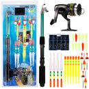 1.6m Fishing Rod Reels Telescopic Full Sea Fishing Combo Accessories Kit