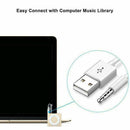 Data Sync Cable 3.5mm Audio Extension Cable Aux Cord Extender USB Adapter
