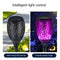 12LED Solar Flame Torch Light Flashing Purple Light Yard Stake Lamp (4pcs) Newly