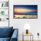Beach Sunset Oil Paint By Numbers Kits Canvas DIY Wall Picture Home Decoration