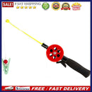 Winter Fishing Rod Shrimp Rod with Clip Outdoor Ice Pole Fishing Tackle 34c