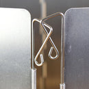 8 Plates Windshield Aluminum Alloy Cooking Windproof Screen Camping Equipme