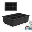 Big Ice Cubed Maker Large Cube Square Trays Molds Whiskey Cocktails Moulds N3F4