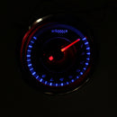 12V Analog Motorcycle Speedometer REV Counter RPM Gauge with Blue LED Backlight