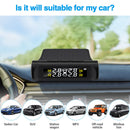 Battery Powered Car Car TPMS External Sensor Tire Pressure Monitor Alarm System