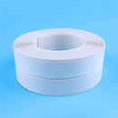 1m Self Adhesive Sealing Strip Door Window Silicone Weatherstrip (White)
