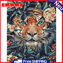 Drill Point Handicraft 5D DIY Animal Mosaic for Rhinestone Art Diamond Painting