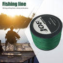 4 Strands 300m PE Braided Super Strong Fishing Line 0.23mm-0.30mm 28-45LB Smooth