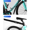 Plastic Bicycle Rear Fenders Wings Cycling Mudguard Kits for Fixed Gear MTB Bike