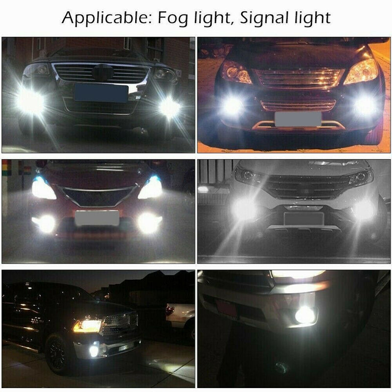 White 48W H7 Car Fog Light Xenon Hid Headlight Auto Bulbs Anti -Fog Lights