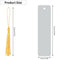 DIY Aluminum Crafts Sublimation Bookmark White Blank Bookmarks with Tassels