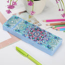 DIY Mandala Special Shaped Diamond Painting 2 Grids Student Pencil Case Box Gift