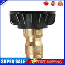 1/4 inch Quick Connect Pressure Car Washer Lance Spray Nozzle Tip (Black)