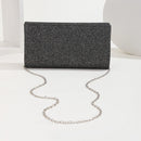 Womens Evening Shoulder Bag Sequin Day Clutch Party Prom Wedding Bridal Wallet