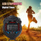 With Strap Sports Handhold LCD Stopwatch Digital Timer Time Counter Chronograph