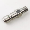Stainless Steel Adapter 1/4 inch High Pressure Car Washer Nozzle Quick Connec