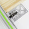 90 Degree Right Angle Guide Rail Track Engraving Machine Woodworking Tools Newly