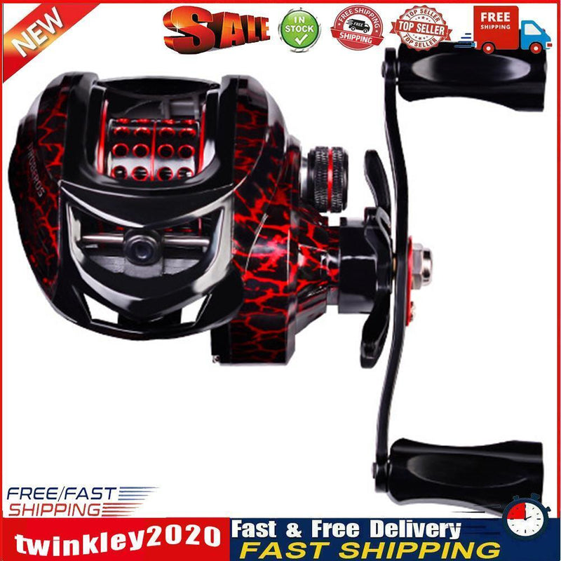 Baitcasting Fishing Reel 7.2:1 10kg Max Drag Sea Fishing Wheel (MHW10L) Newly