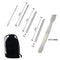 Stainless Steel 550 Paracord Bracelet Weaving Stitching Needle (B 6pcs)