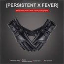 #A Heated Full Finger Mittens Windproof Winter Warm Gloves for Skiing Riding Hik