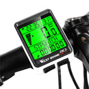 LED Cycling Odometer Wireless Stopwatch Bicycle Computer Bike Speedometer