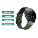 Silicone Strap for Garmin Fenix 7/6/6 Pro/5/5 Plus Watch Band (Army Green)