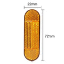 Front Safety Reflective Tube Night Reflector for Scooter M365 PRO 2 (2pcs)