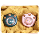 Cat Claw Shaped Hand Warmers Rechargeable Electric Hands Heater (1200mah Pink)