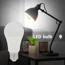 LED Sensor Light Bulb E27 Dusk to Dawn Lighting Bulbs (12W Warm White) Newly